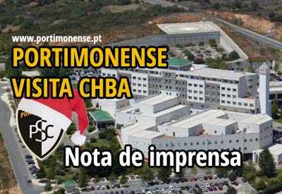Visita de Natal do Portimonense ao CHBA